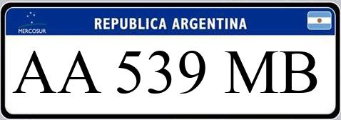 Patente AA539MB