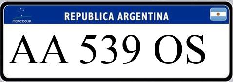 Patente AA539OS