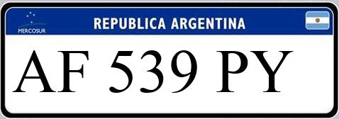 Patente AF539PY