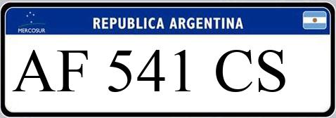 Patente AF541CS