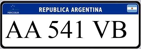Patente AA541VB