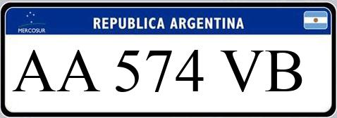 Patente AA574VB