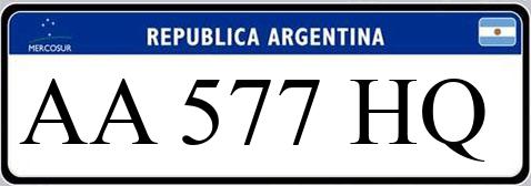 Patente AA577HQ