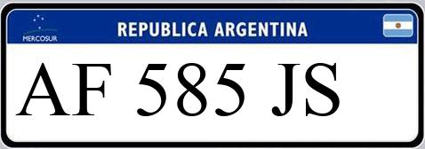 Patente AF585JS