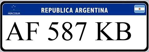Patente AF587KB