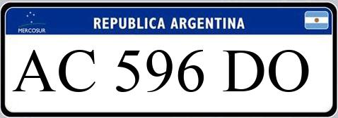 Patente AC596DO