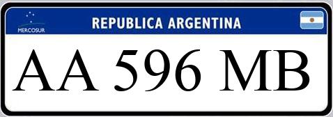 Patente AA596MB