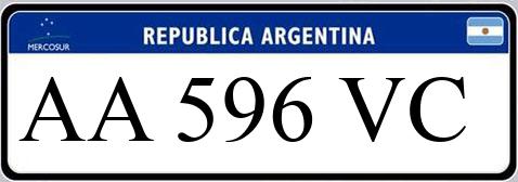 Patente AA596VC