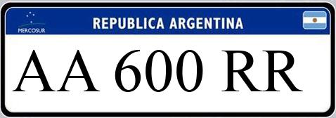 Patente AA600RR