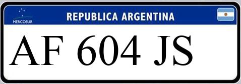 Patente AF604JS