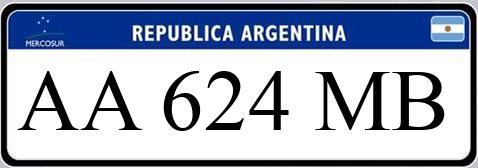 Patente AA624MB