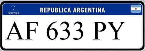 Patente AF633PY