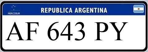 Patente AF643PY