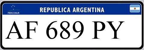Patente AF689PY