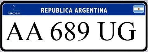 Patente AA689UG