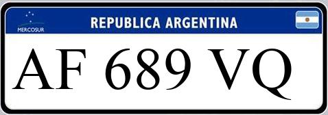 Patente AF689VQ