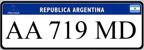 Patente AA719MD