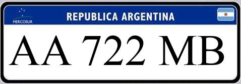 Patente AA722MB