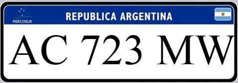 Patente AC723MW