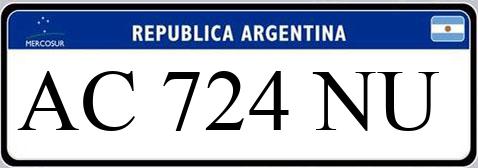 Patente AC724NU