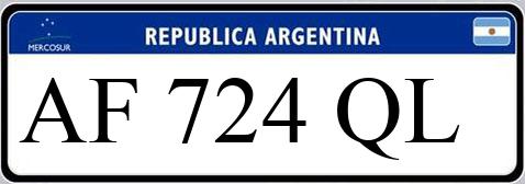 Patente AF724QL