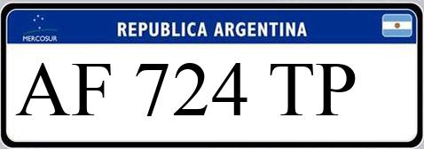 Patente AF724TP