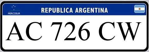 Patente AC726CW