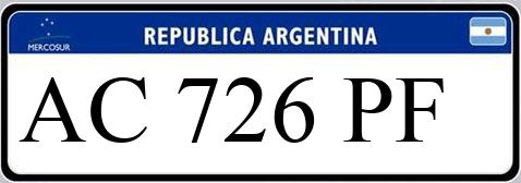 Patente AC726PF