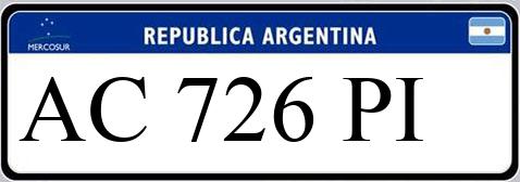 Patente AC726PI