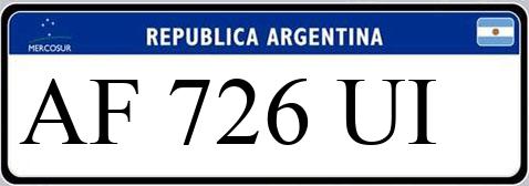 Patente AF726UI
