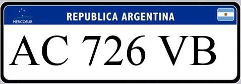 Patente AC726VB