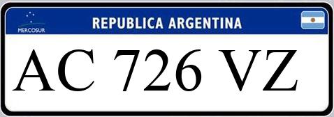 Patente AC726VZ