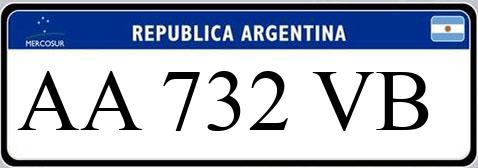 Patente AA732VB