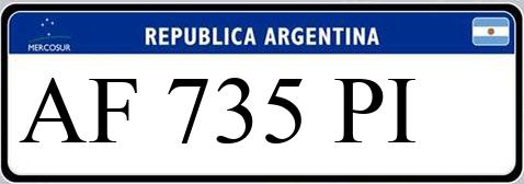 Patente AF735PI