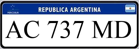 Patente AC737MD