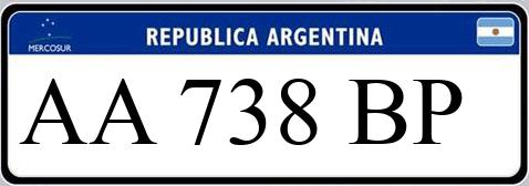 Patente AA738BP