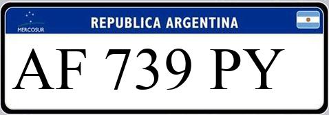 Patente AF739PY