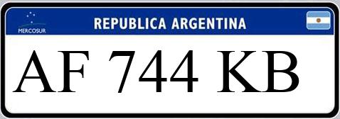 Patente AF744KB