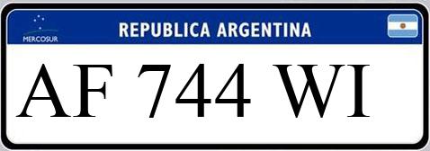 Patente AF744WI
