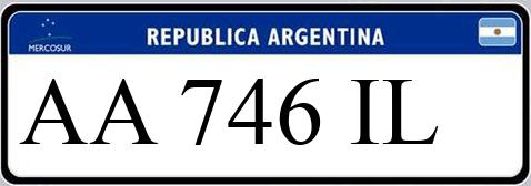Patente AA746IL