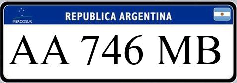 Patente AA746MB