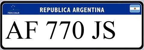 Patente AF770JS