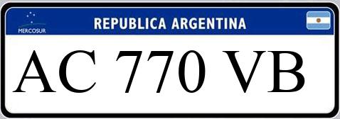 Patente AC770VB