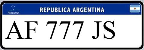 Patente AF777JS