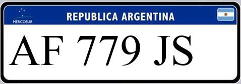 Patente AF779JS