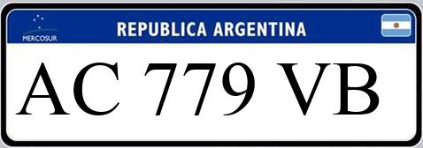 Patente AC779VB