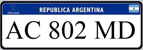 Patente AC802MD