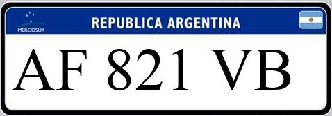 Patente AF821VB