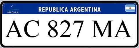Patente AC827MA