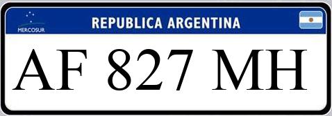Patente AF827MH